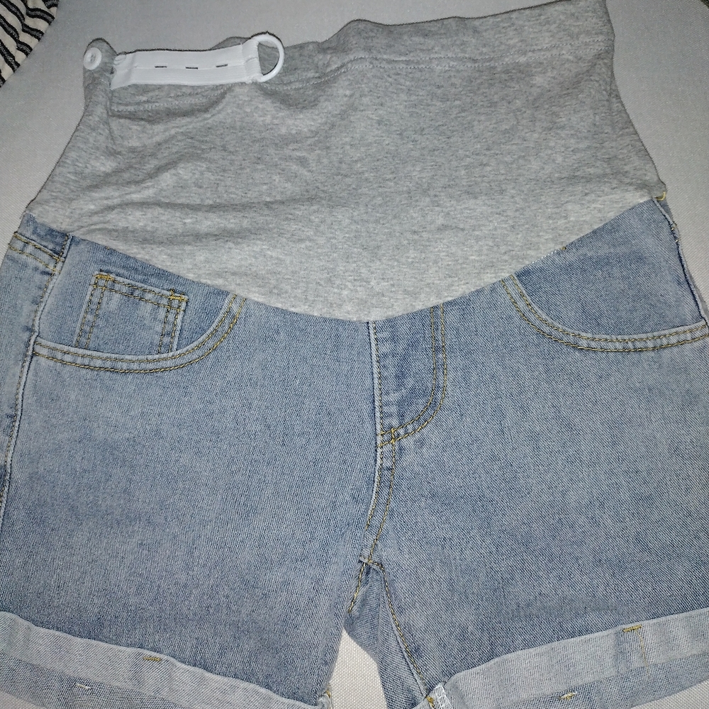 Maternity Jeans Adjustable Belly Band